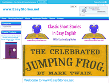Tablet Screenshot of easystories.net