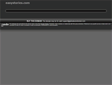 Tablet Screenshot of easystories.com